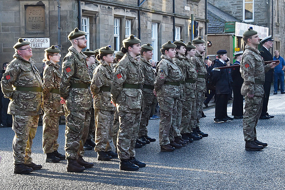 Service of Membrance 13/11/2022 - Thurso Square and St Peter's C