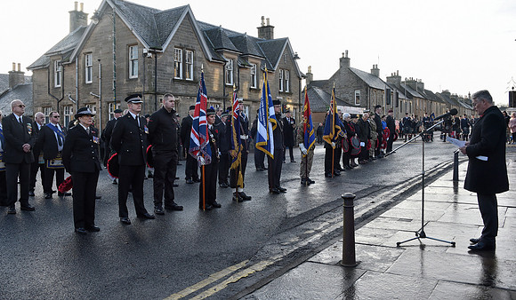 Service of Remembrance 13/11/2022 - Thurso Square and St Peter's