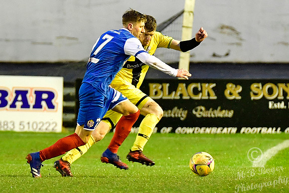 Cowdenbeath 2 v Wick Academy 0 - SCR1 - Central Park - 26/12/202