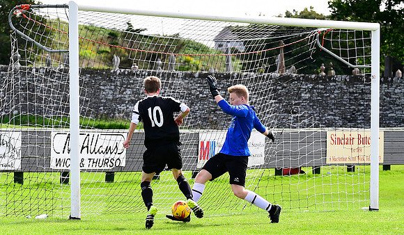 Wick U17s  13 v Buckie U17s 1  Harmsworth Park 27/08/2017