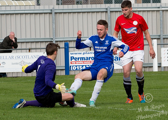 Strathspey 1 v Wick 2 SHFL 05/09/2015 Seafield Park