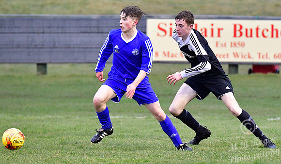 Wick U17s 4 v Nairn U17s 3 Harmsworth Park 10/04/2018