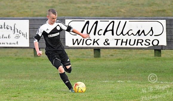Wick U17s 4 v Nairn U17s 3 Harmsworth Park 10/04/2018