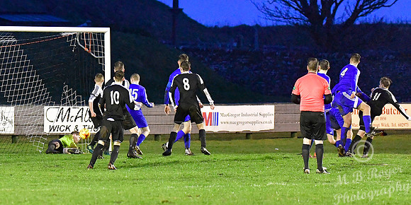 Wick U17s 7 v Forres U17s 0 Harmsworth Park 25/03/2018