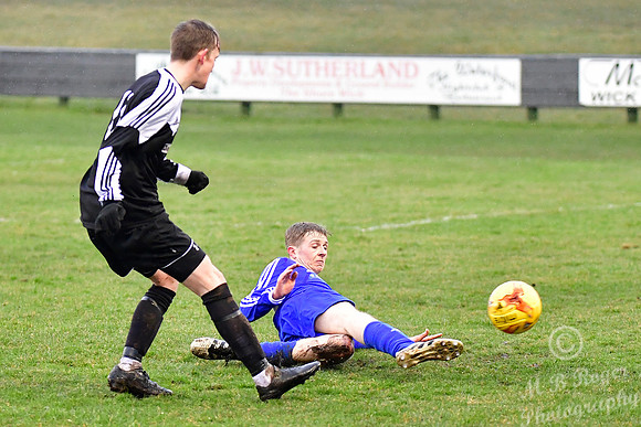 Wick U17s 4 v Nairn U17s 3 Harmsworth Park 10/04/2018