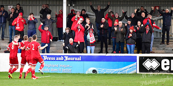 Brora 2 v Lossiemouth 0 NOS CF Grant Street Park 04/11/2017