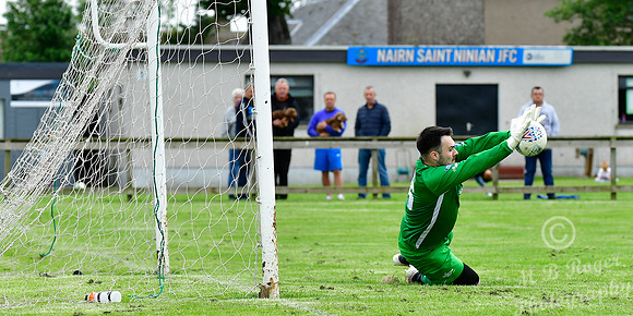 Nairn St Ninian 5 v Wick Academy 1 - Friendly - Nairn Showfield