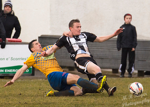 Wick 4 v Inverurie 2 SHFL Harmsworth Park 12/03/2016