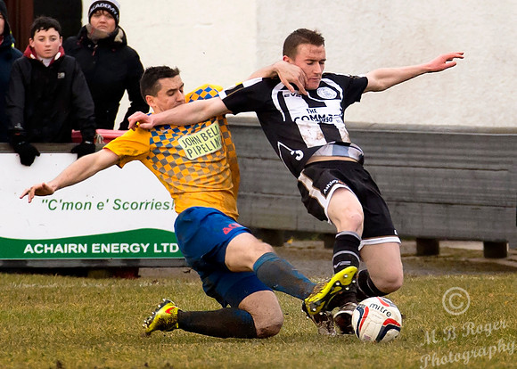 Wick 4 v Inverurie 2 SHFL Harmsworth Park 12/03/2016