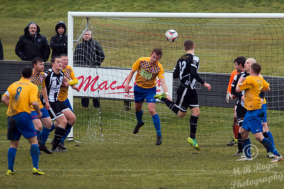 Wick 4 v Inverurie 2 SHFL Harmsworth Park 12/03/2016