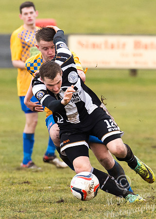 Wick 4 v Inverurie 2 SHFL Harmsworth Park 12/03/2016