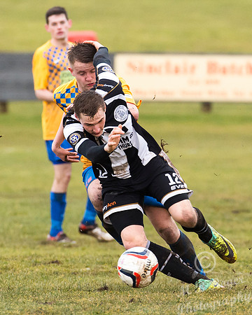 Wick 4 v Inverurie 2 SHFL Harmsworth Park 12/03/2016