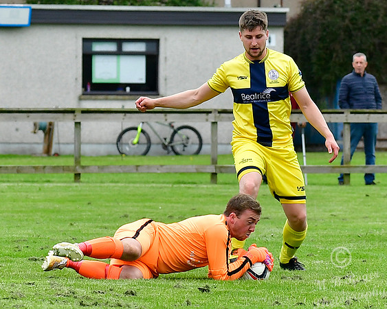Nairn St Ninian 5 v Wick Academy 1 - Friendly - Nairn Showfield