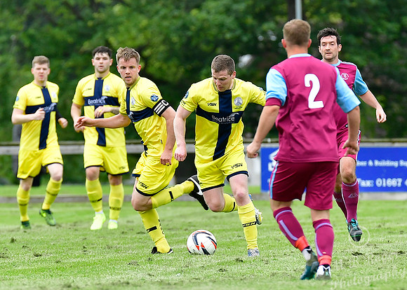 Nairn St Ninian 5 v Wick Academy 1 - Friendly - Nairn Showfield