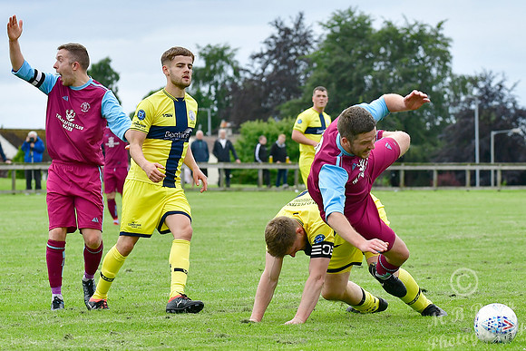 Nairn St Ninian 5 v Wick Academy 1 - Friendly - Nairn Showfield
