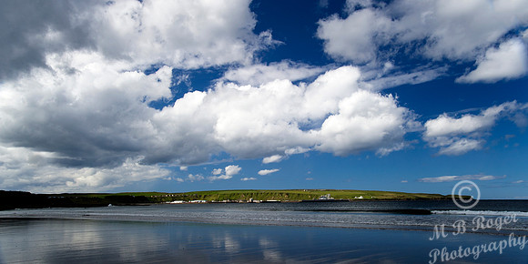 Thurso Beach looking towards Holborn Head - June 1 2015