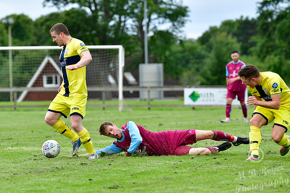 Nairn St Ninian 5 v Wick Academy 1 - Friendly - Nairn Showfield