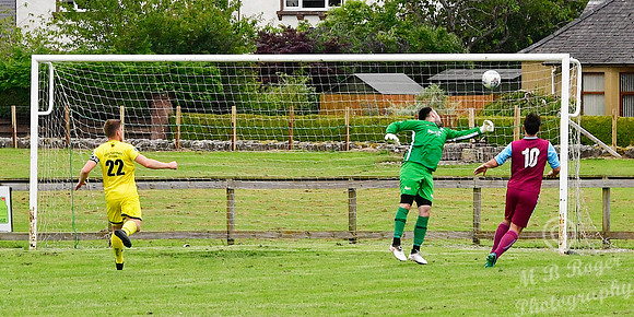 Nairn St Ninian 5 v Wick Academy 1 - Friendly - Nairn Showfield