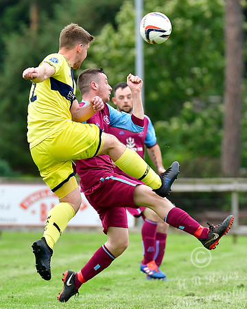 Nairn St Ninian 5 v Wick Academy 1 - Friendly - Nairn Showfield