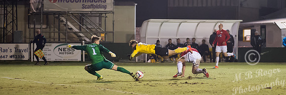 Nairn 3 v Wick 3 SHFL 02/03/2016 Station Park