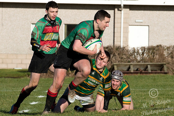 Caithness 6 v Highland 41 Millbank 13/02/2016