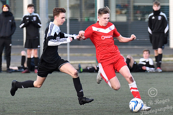 Wick U17s 2 v Brora U17s 1  07/01/2018 Wick All Weather Pitch