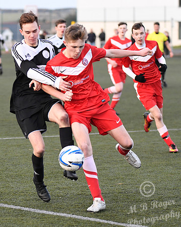 Wick U17s 2 v Brora U17s 1  07/01/2018 Wick All Weather Pitch