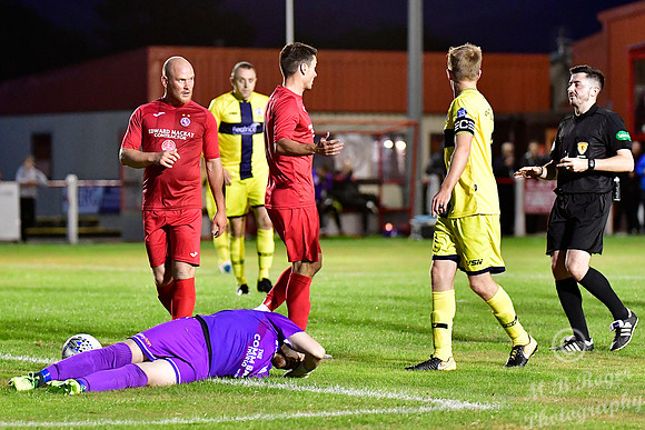 Brora 4 v Wick 0 Breedon North of Scotland Cup R2 - Dudgeon Park