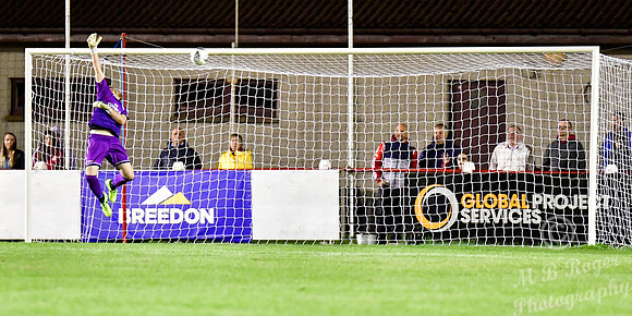 Brora 4 v Wick 0 Breedon North of Scotland Cup R2 - Dudgeon Park