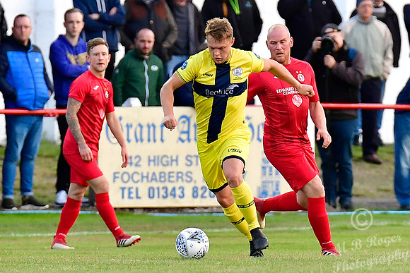 Brora 4 v Wick 0 Breedon North of Scotland Cup R2 - Dudgeon Park