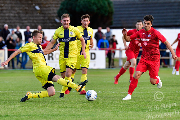 Brora 4 v Wick 0 Breedon North of Scotland Cup R2 - Dudgeon Park