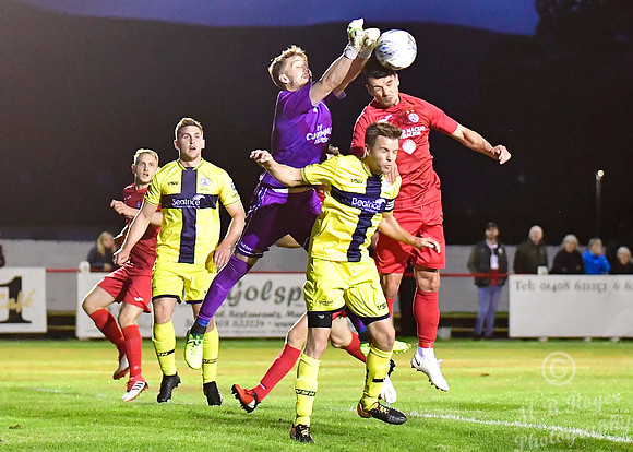 Brora 4 v Wick 0 Breedon North of Scotland Cup R2 - Dudgeon Park