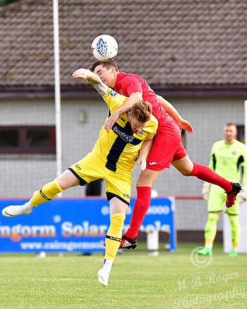 Brora 4 v Wick 0 Breedon North of Scotland Cup R2 - Dudgeon Park