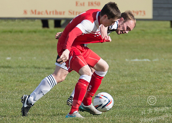 Wick 2  Brora 2 SHFL Harmsworth Park 02/04/2016