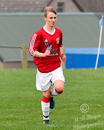 Wick Academy U17s 1 v Inverness Clach U17s 1 Upper Bignold Park