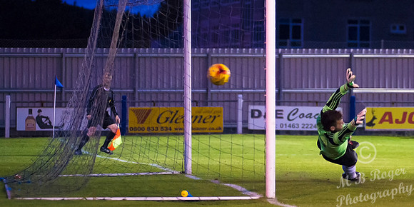 Strathspey Thistle 0 v Wick Academy 3 SHFL Seaflield Park
