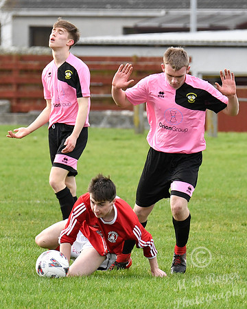 Wick Academy U17s 1 v Inverness Clach U17s 1 Upper Bignold Park