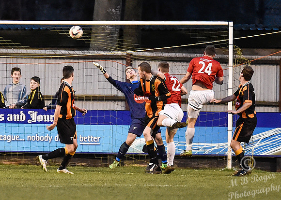 Huntly 1 v Wick 1 SHFL Christie Park 19/12/2015
