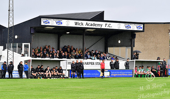 Wick Academy 0 v Hibernian FC X1 1 Harmsworth Park 15/07/2018