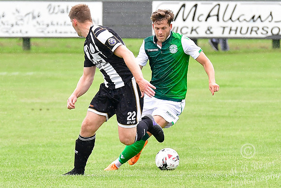 Wick Academy 0 v Hibernian FC X1 1 Harmsworth Park 15/07/2018