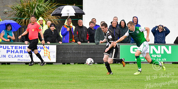 Wick Academy 0 v Hibernian FC X1 1 Harmsworth Park 15/07/2018