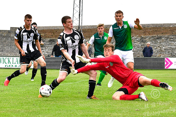 Wick Academy 0 v Hibernian FC X1 1 Harmsworth Park 15/07/2018