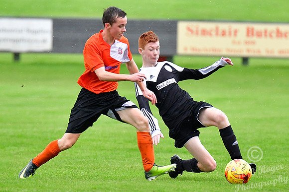 Wick U17s 11 v Rothes U17s 0 Harmsworth Park 10/09/2017