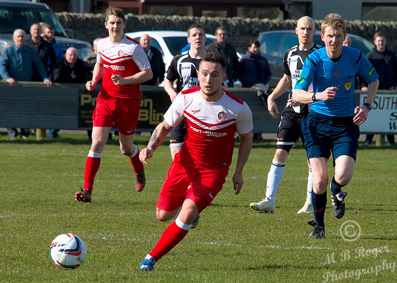 Wick 2  Brora 2 SHFL Harmsworth Park 02/04/2016