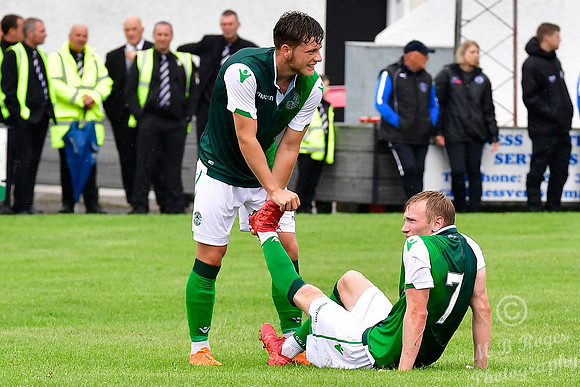 Wick Academy 0 v Hibernian FC X1 1 Harmsworth Park 15/07/2018