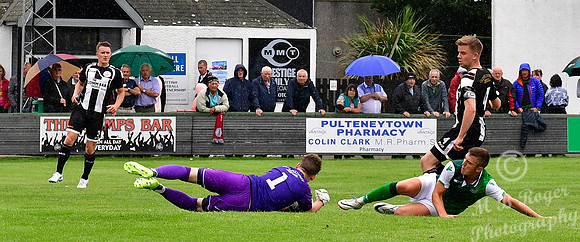 Wick Academy 0 v Hibernian FC X1 1 Harmsworth Park 15/07/2018