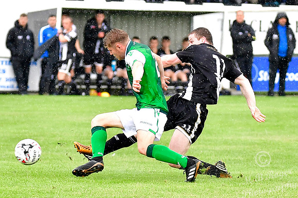 Wick Academy 0 v Hibernian FC X1 1 Harmsworth Park 15/07/2018