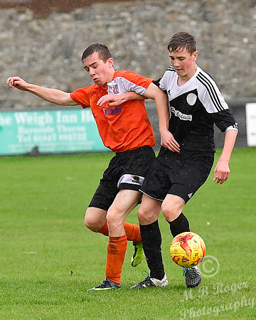 Wick U17s 11 v Rothes U17s 0 Harmsworth Park 10/09/2017