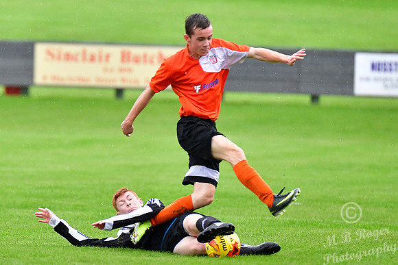 Wick U17s 11 v Rothes U17s 0 Harmsworth Park 10/09/2017