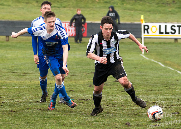 Wick Academy 1 v Cove Rangers 1 SHFL Harmsworth Park 04/04/2015